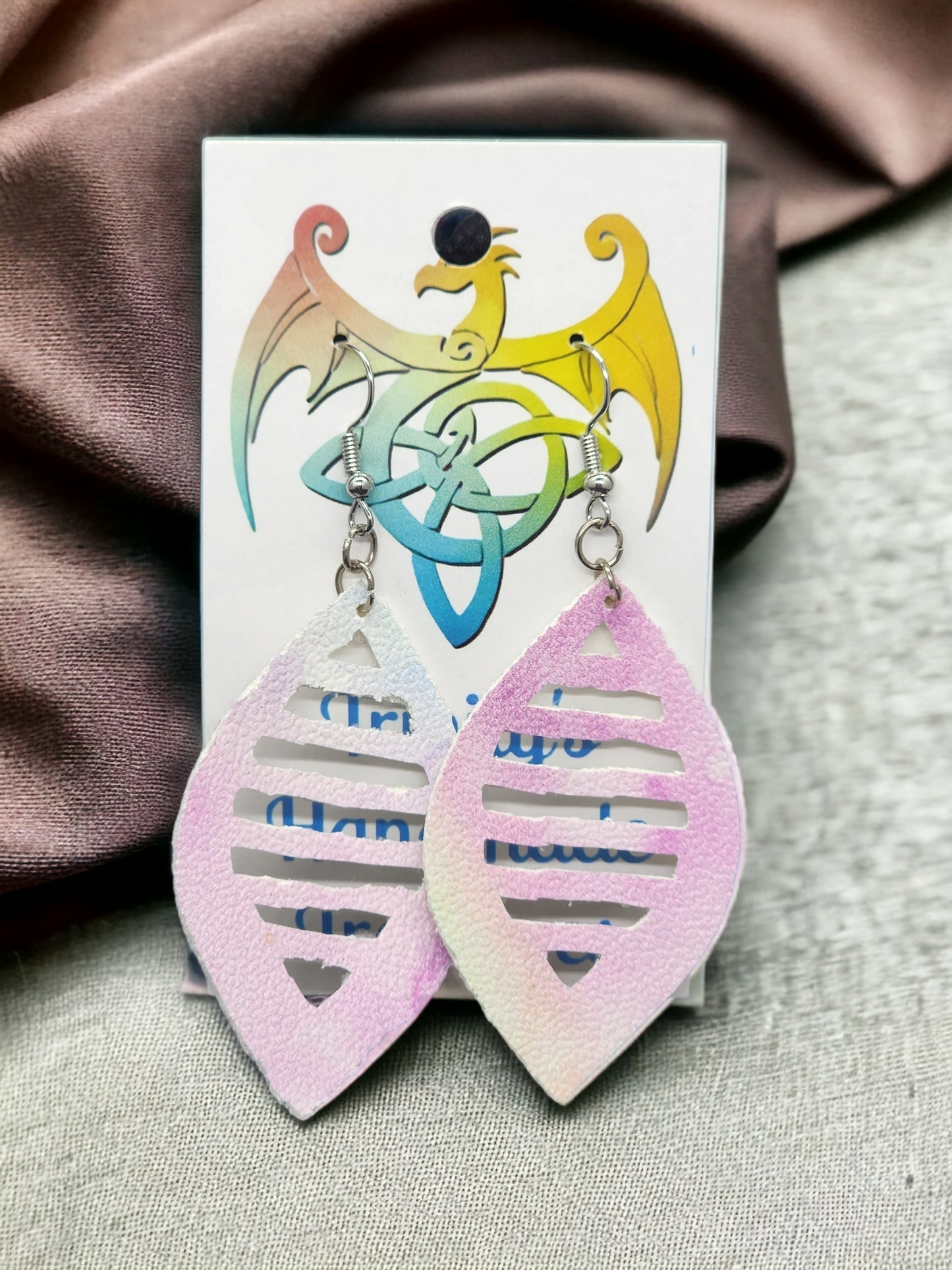 2 inch Single Layer Leather Earrings Patterns