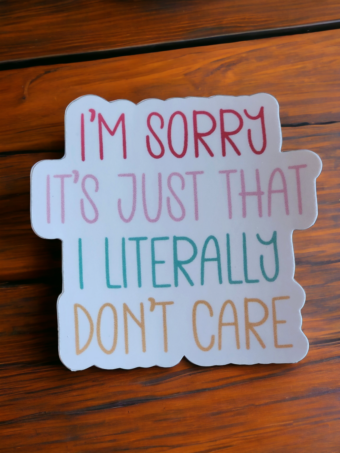 3in Sarcastic Stickers
